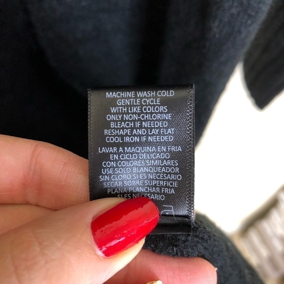 New AFRM Shaylee Black Longline Knit Open Front Cardigan Sweater Size XS/S - Picture 9 of 11